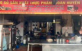 Khởi tố chủ cơ sở sản xuất giò chả Đoàn Huyền