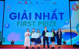 Cặp học sinh Đắk Lắk và Hà Nội giành quán quân cuộc thi Tiếng nói Xanh mùa 3