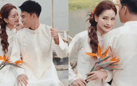 Mê mẩn khung cảnh ảnh cưới cực thơ của MC Huyền Trang Mù Tạt và tuyển thủ Việt Nam