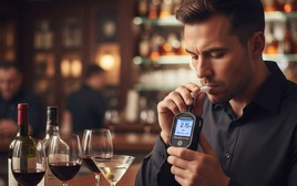 Uống rượu tối hôm trước, hôm sau thổi nồng độ cồn có lên không?