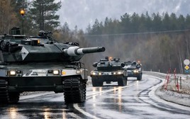 Lữ đoàn hàng trăm xe tăng Leopard 2A7 Đức cắm chốt ở Litva