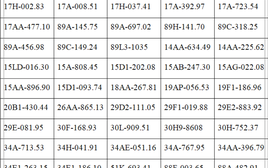 Công an đề nghị các chủ xe máy, ô tô trong danh sách sau nhanh chóng liên hệ, nộp phạt nguội theo Nghị định 168