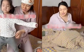 Mang thai vẫn quyết ly hôn chỉ vì chiếc bánh thịt, sau sinh 19 ngày, sản phụ kiệt sức vì một mình nuôi 3 con