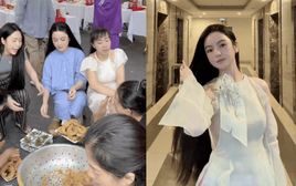 Chu Thanh Huyền - vợ Quang Hải trên phố là CEO sang chảnh, về quê chồng vẫn xắn tay vào làm cỗ như thường