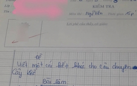 Đề Văn yêu cầu viết lại kết truyện Cây Khế, em học sinh viết ra sao mà cô phán VÔ LÝ, dân mạng cãi vã nảy lửa!