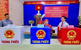 99,38% cử tri cả nước đi bỏ phiếu bầu cử đại biểu Quốc hội và HĐND các cấp