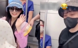 "Sản phụ đẹp ngỡ ngàng" gây sốt: Vừa sinh thường xong vẫn xinh xắn rạng rỡ, chồng đứng cạnh lại vô cùng tiều tụy