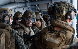 3.500 thủy thủ và lính thủy đánh bộ Mỹ đến Trung Đông