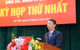 Ông Phan Thiên Định tiếp tục được bầu làm Chủ tịch UBND tỉnh Hà Tĩnh