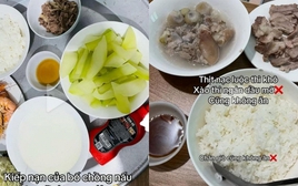 Con dâu chụp ảnh cơm cữ bố chồng nấu rồi chê ỏng chê eo, dân tình ngán ngẩm vì "cái nết": Đây là thử thách của bố chồng mới đúng!