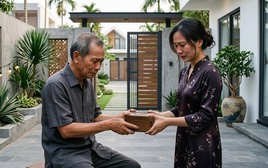 Ngày tôi rời đi, bố chồng cũ dúi vào tay chiếc hộp gỗ, dặn tôi khi khó khăn thì mở: Bên trong không phải tiền mà là một tờ giấy nhỏ