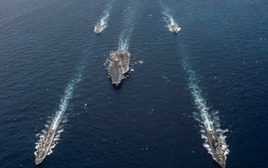 Lý do Mỹ điều thêm siêu tàu sân bay hạt nhân tới Trung Đông