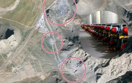 Iran xây 'thành phố tên lửa' bí mật suốt nhiều năm: Xung đột bùng nổ, Mỹ – Israel đánh thẳng... cửa hầm