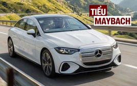 Mercedes-Benz C-Class điện lộ rõ nét hình dáng trên đường: Kính hông kéo dài kiểu Maybach, 2 dạng tay nắm cửa, nội thất cũng thay đổi lớn