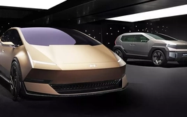 Hyundai hé lộ bộ đôi xe điện mới mang thiết kế tương lai