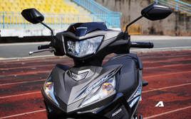 Xe số Honda mới về Việt Nam: Đắt hơn SH 125i, có phanh đĩa sau hiếm thấy