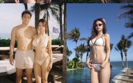 Muốn biết chụp bikini chào hè thế nào phải xem ảnh của mỹ nhân này, mẹ bỉm kiểu gì "lạ" vậy?