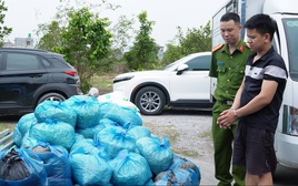 Đột kích xưởng sản xuất của Tạ Văn Xã sinh năm 1992, công an thu giữ 4 tấn tang vật