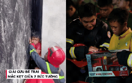 Cuộc hội ngộ đặc biệt của cậu bé bị mắc kẹt giữa 2 bức tường và những người lính tại TP.HCM: Ký ức về “chai dầu ăn” không ai quên