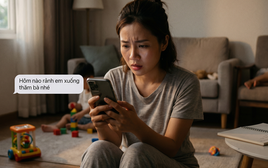 Chồng đi chăm mẹ ốm, vợ chết lặng khi thấy tin nhắn 7 chữ của người phụ nữ lạ trong máy anh