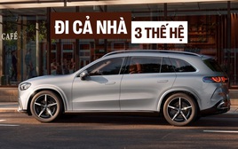 Mercedes-Benz GLC bản 3 hàng ghế ra mắt: Dài hơn 10cm, 6 chỗ, ghế thương gia có massage, treo khí nén, đánh lái bánh sau như S-Class