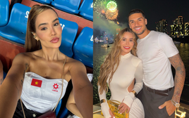 Sắc vóc quyến rũ của vợ Đỗ Hoàng Hên