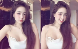 Ngẫu nhiên chụp màn hình từ clip, hot girl vẫn "nét căng", xinh đẹp chuẩn "cực phẩm" nhan sắc