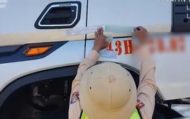 Phạt nặng xe đầu kéo “3 không” chạy trên tuyến cao tốc Phan Thiết – Vĩnh Hảo