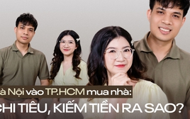 VIDEO Vợ chồng Hà Nội chuyển vào TP.HCM, từ 300 triệu tích lũy mua nhà, sau 3 năm trả hết: Kiếm tiền, tiêu tiền kiểu gì để không kiệt sức?