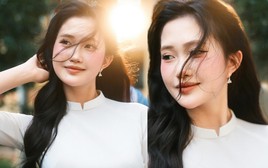 Xuất hiện cô gái Bắc Ninh "song trùng" với Doãn Hải My: 11.000 người thả tim cho 2 bức ảnh