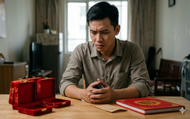 Toàn bộ vàng cưới và tiền mừng, vợ tôi lén lút đem cho anh trai vay