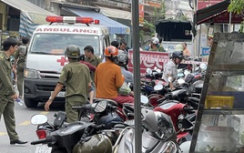 Cháy nhà gần chợ Thủ Đức, một thanh niên tử vong