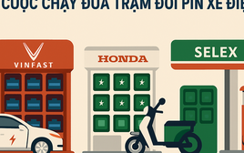 Cuộc chạy đua trạm đổi pin xe điện: VinFast phủ thần tốc, Honda lập 'liên minh mở', Selex giành vỉa hè cây xăng