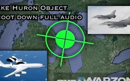 Sau nghi án do thám Trung Quốc, Mỹ công bố vật thể bí ẩn bị tiêm kích F-16 bắn hạ trên hồ Huron