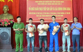 Xin lỗi công khai 4 người bị truy tố oan sau 13 năm