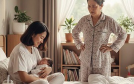 Mẹ chồng ngày nào cũng nấu cơm, bế cháu giúp nhưng con dâu vẫn gầy sọp còn 38kg, nhà ngoại thấy thế đùng đùng đến đòi người
