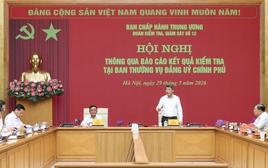 Bộ Chính trị quy định chức năng, nhiệm vụ, tổ chức bộ máy của Đảng ủy Chính phủ
