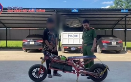 Xử lý học sinh tự độ xe máy điện đi được hơn 100km/h