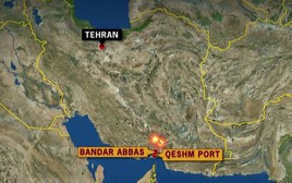 Mỹ không kích Iran, Iran phóng lưới lửa vào tàu Mỹ ở eo biển Hormuz