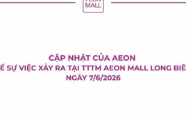 AEON Mall tiếp tục xin lỗi vụ khách hàng bị nghi lấy cắp đồ ở Long Biên nhưng chưa chân thành?