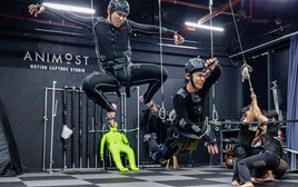 Bên trong studio mocap, nơi chuyển động được số hóa