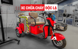 Soi xe chữa cháy điện mini tại TP.HCM: Dễ luồn lách trong hẻm nhỏ, lắp sẵn bồn nước 190 lít, triển khai trong vòng 35 giây