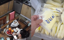Mẹ bỉm bật khóc nức nở khi thấy tủ trữ đông sữa mở toang, toàn bộ sữa hút cho con tan hết