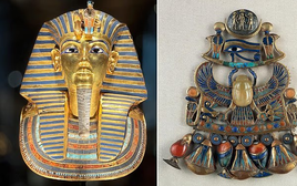Bí ẩn thủy tinh ngoài Trái đất trong mộ vua Tutankhamun
