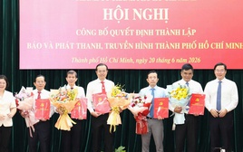 Ông Lê Văn Minh làm Tổng Giám đốc Cơ quan Báo và Phát thanh, Truyền hình TPHCM