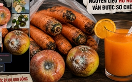Phía sau những ly nước ép bắt mắt, người tiêu dùng hoang mang vì nghi vấn nguyên liệu "mốc rửa, thối mới bỏ" của một chuỗi cửa hàng đồ uống