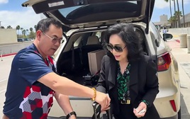 Thanh Tuyền ra sân bay cùng con dâu NSƯT, nhắc con trai 1 câu thấm thía
