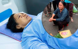 Gặp người phụ nữ bán rau bị xịt nước chảy máu mắt ở Phú Thọ: "Nước xối vào mạnh lắm, đau rát, tối mắt tối mũi"
