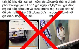 Công an bác tin đồn hai mẹ con bị bắt cóc ở Thái Nguyên