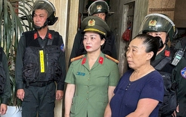 Công an thông tin về việc bắt tạm giam đối tượng Lê Thị Thủy 58 tuổi